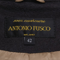 Andere merken Antonio Fusco - kasjmier jas in bruin