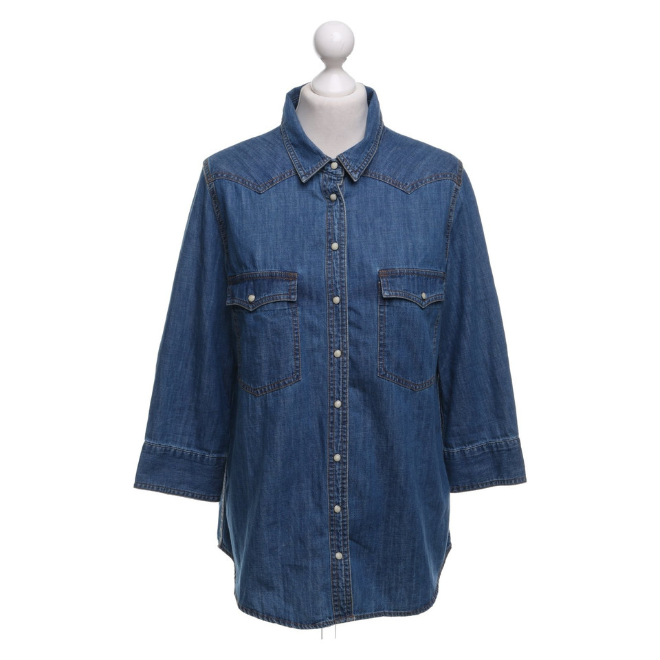 Closed Jeansbluse in Blau