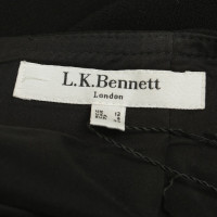 L.K. Bennett Kokerrok in zwart