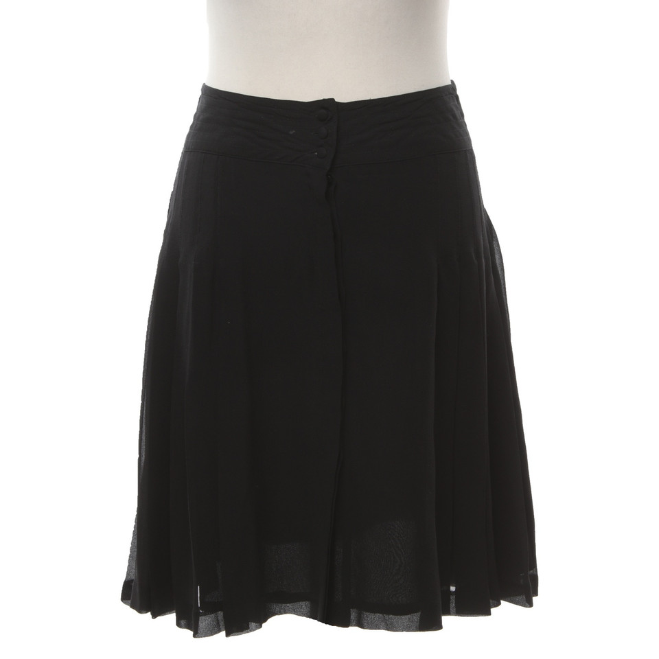 Karl Lagerfeld For H&M Skirt Silk in Black