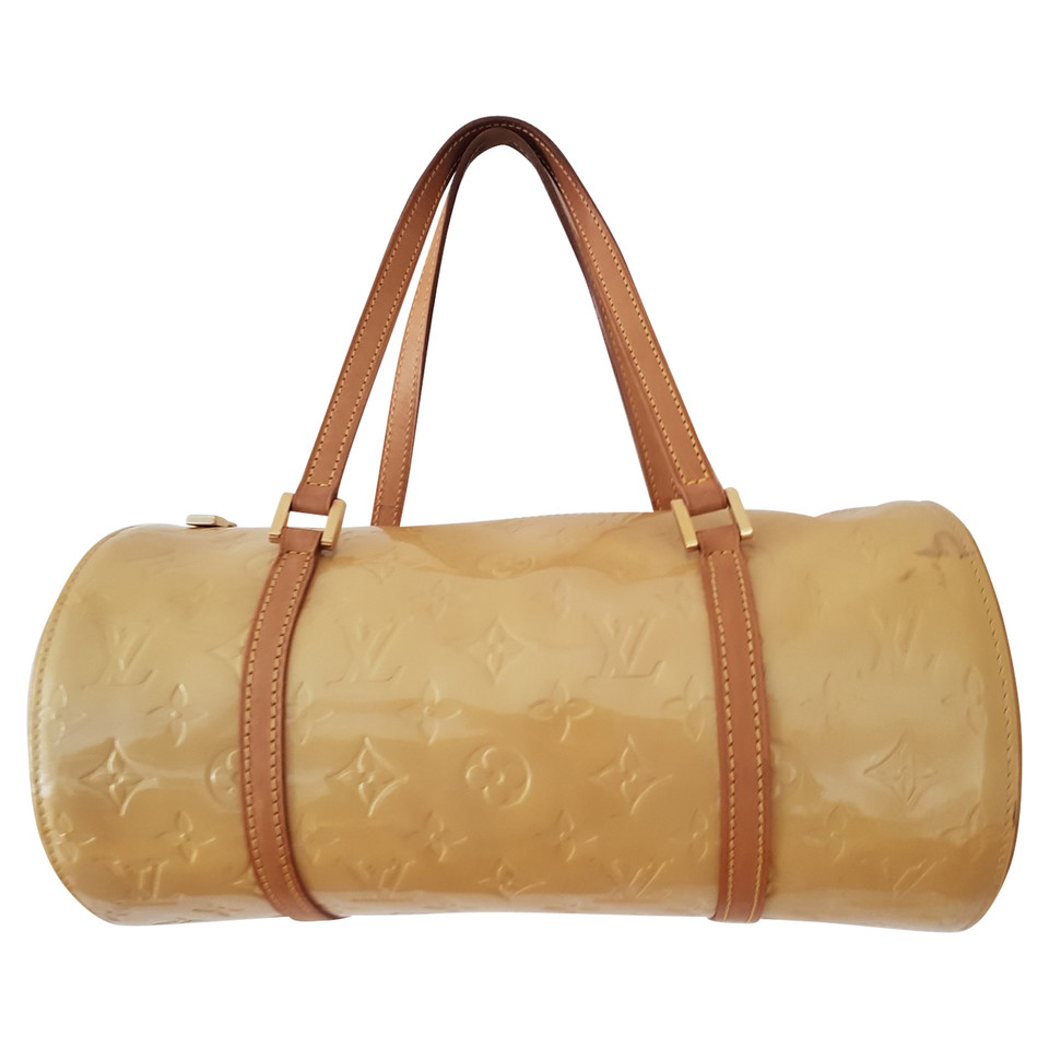 Louis Vuitton Bedford aus Lackleder in Ocker