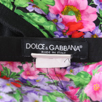 Dolce & Gabbana Rock mit floralem Print