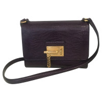 Dolce & Gabbana Handtasche aus Leder in Violett