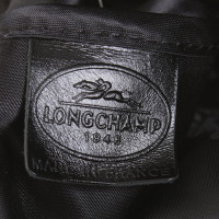 Longchamp Handbag in black / white