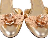 Dolce & Gabbana Gouden sandalen
