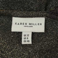 Karen Millen Oberteil mit Metallic-Details