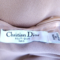 Christian Dior Sedentaire jurk met drapering