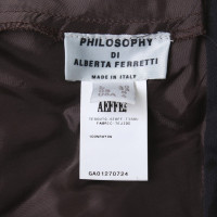 Philosophy Di Alberta Ferretti Jupe portefeuille avec imprimé