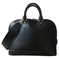 Louis Vuitton Alma PM32 Patent leather in Black