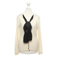 Moschino Cheap And Chic Knitwear Wool in Cream