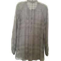 Burberry Blouse en soie avec motif