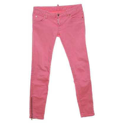 Dsquared2 Jeans Katoen in Roze