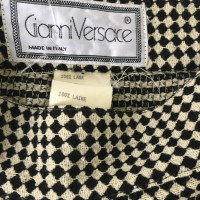 Gianni Versace skirt with checked pattern 