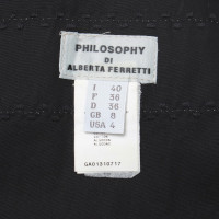 Philosophy Di Alberta Ferretti Wikkelrok in zwart / beige