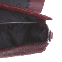 Karen Millen Small handbag with fur trim