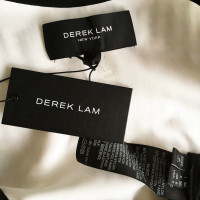 Derek Lam Robe longue en noir / blanc