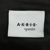 Akris Patchwork dress in black