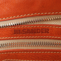 Jil Sander Leder Hopper in Orange