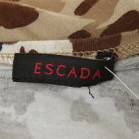 Escada top with Leo-print