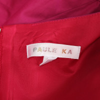 Paule Ka Dress Cotton in Fuchsia