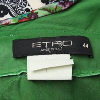 Etro Robe longue en soie