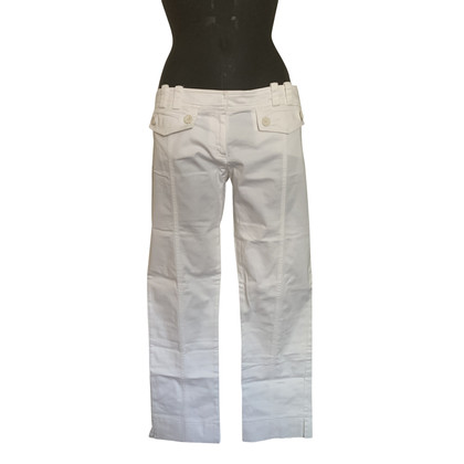 Patrizia Pepe Trousers Cotton in White