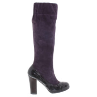 Paule Ka Boots in Purple / zwart