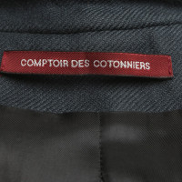 Comptoir Des Cotonniers Mantel in Petrol
