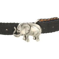 Reptile's House Ceinture en Cuir en Noir