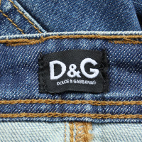 D&G Gonna di jeans in blu