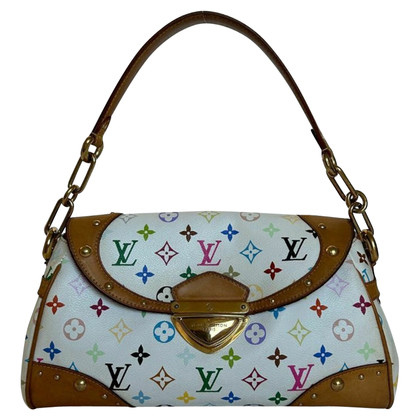 Louis Vuitton Beverly in Tela in Bianco