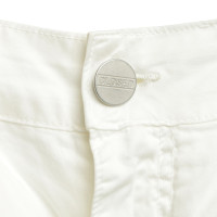Closed trousers "Pedal Straight" in white