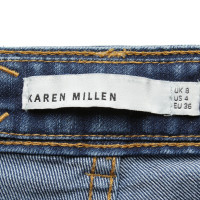 Karen Millen Jeans in used-look