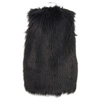 French Connection Faux fur vest in zwart