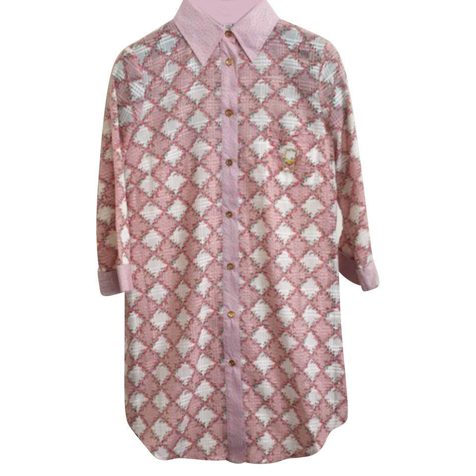 Manoush Kleid aus Baumwolle in Rosa / Pink