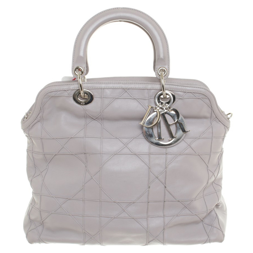 Christian Dior Handtasche in Grau