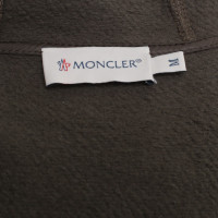 Moncler giacca sudore con inserto in basso