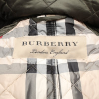 Burberry Jacke/Mantel in Grün
