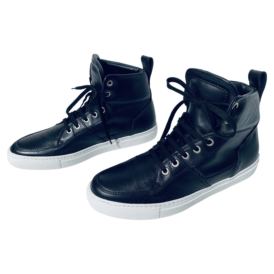 Michalsky Sneakers aus Leder in Schwarz