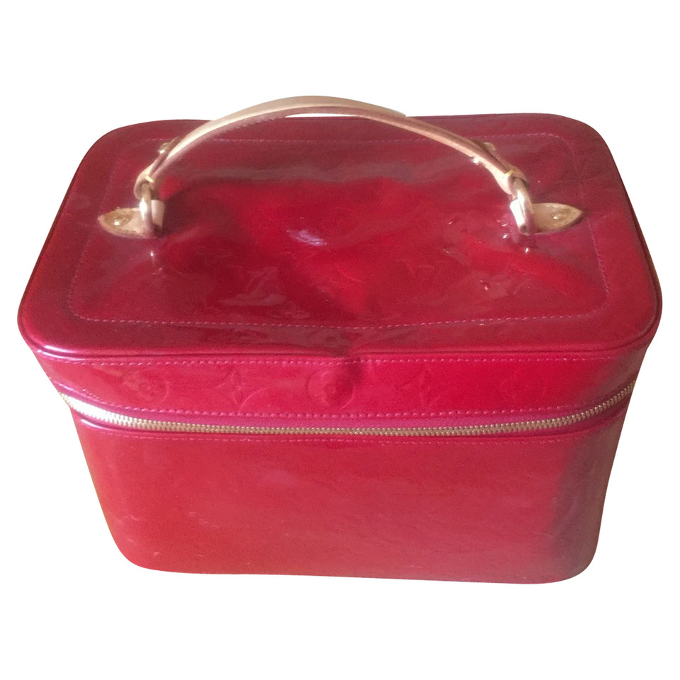 Louis Vuitton Vanity Patent leather in Red