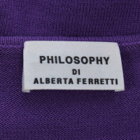 Philosophy Di Alberta Ferretti Strickshirt mit Applikationen