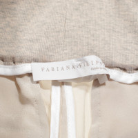 Fabiana Filippi Trousers Silk in Beige