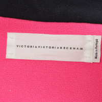 Victoria Beckham Kleid in Pink/Dunkelblau