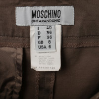 Moschino Cheap And Chic Hose in Braun 