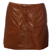 Dkny Lederen rok in Cognac