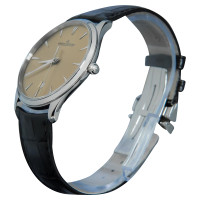Jaeger Le Coultre Armbanduhr aus Leder in Braun