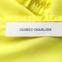 Cédric Charlier Kleid in Gelb