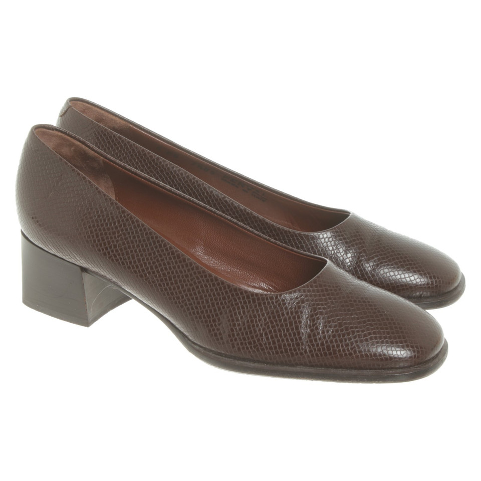 Bally Pumps/Peeptoes Leather in Brown