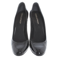 Dsquared2 Pumps/Peeptoes en Cuir verni en Noir