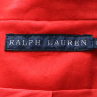 Ralph Lauren Blazer in Cotone in Rosso
